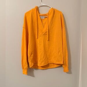 Old Navy Orange Terry Tunic Hoodie